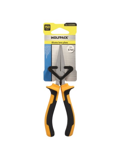 Alicates Boca Plana 150 mm. Acero DIN 5745 Alicates Punta Plana, Alicates Boca Plana Larga,