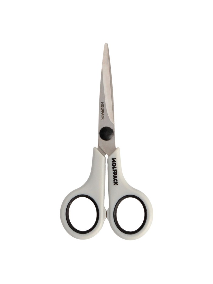 Tijeras Multiuso Acero Inoxidable 5,5" / 140 mm. Hojas Acero Inoxidable, Mango Comodo y Suave