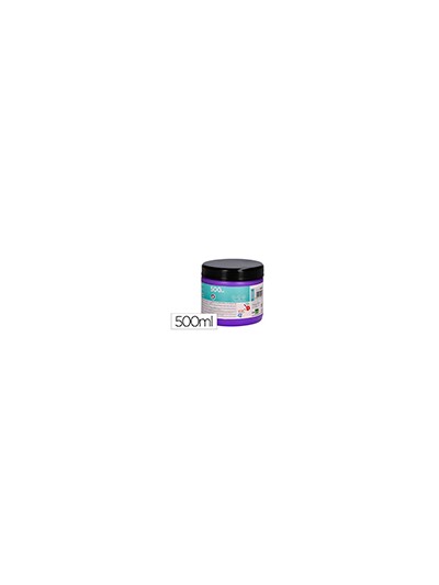 Pintura dedos liderpapel violeta tarrina de 500 cc