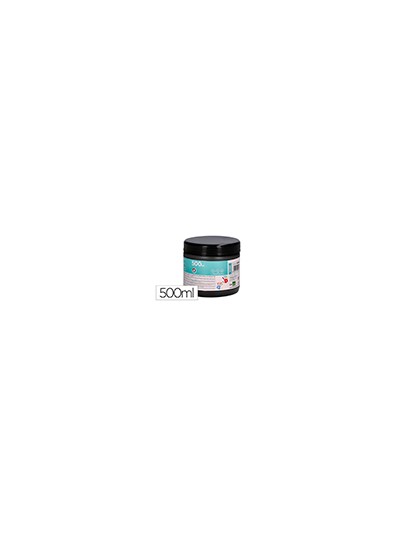 Pintura dedos liderpapel negro tarrina de 500 cc