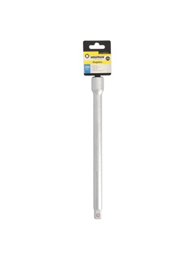 Alargadera Llave De Vaso Cuadradillo 1/2" Longitud 250 mm. Acero Cromo Vanadio