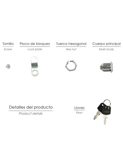 Cerradura Recambio Para Buzon Palace