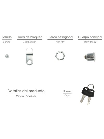 Cerradura Recambio Para Buzon Country