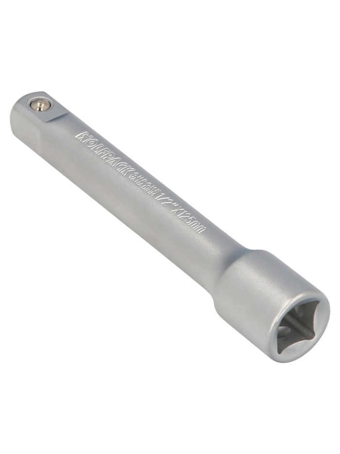 Alargadera Llave De Vaso Cuadradillo 1/2" Longitud 125 mm. Acero Cromo Vanadio