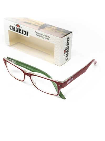Gafas Lectura Kansas Rojo / Verde. Aumento +1,0 Gafas De Vista, Gafas De Aumento, Gafas Visión Borrosa