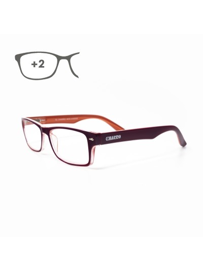 Gafas Lectura Kansas Morado / Naranja. Aumento +2,0 Gafas De Vista, Gafas De Aumento, Gafas Visión Borrosa