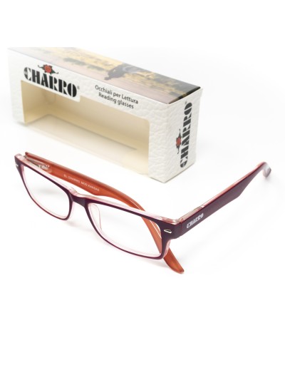 Gafas Lectura Kansas Morado / Naranja. Aumento +3,0 Gafas De Vista, Gafas De Aumento, Gafas Visión Borrosa