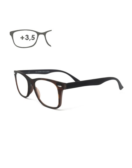 Gafas Lectura Illinois Estampado Carey Aumento +3,5 Gafas De Vista, Gafas De Aumento, Gafas Visión Borrosa