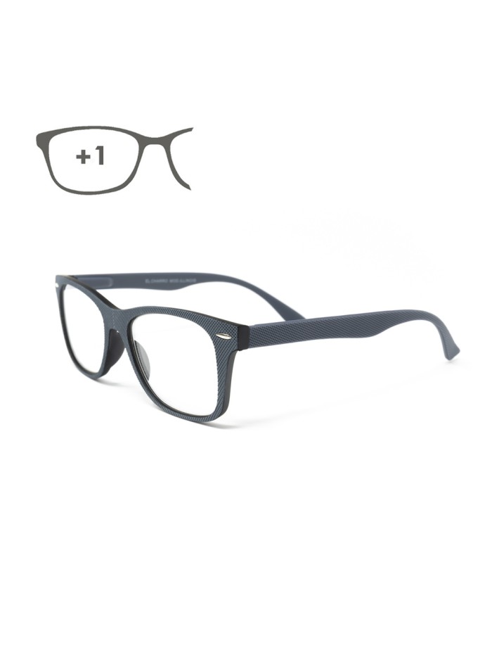 Gafas Lectura Illinois Gris Aumento +1,0 Gafas De Vista, Gafas De Aumento, Gafas Visión Borrosa