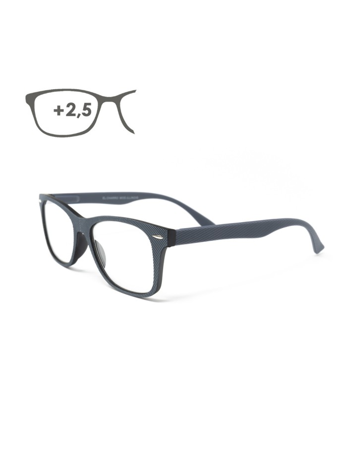 Gafas Lectura Illinois Gris Aumento +2,5 Gafas De Vista, Gafas De Aumento, Gafas Visión Borrosa