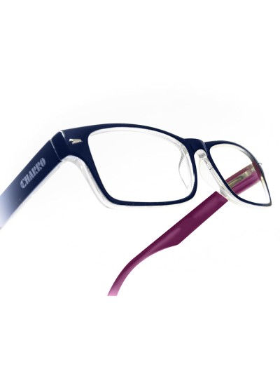 Gafas Lectura Kansas Azul Oscuro / Rojo. Aumento +2,0 Gafas De Vista, Gafas De Aumento, Gafas Visión Borrosa