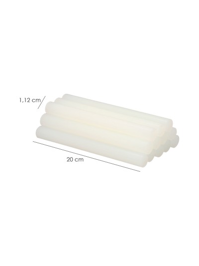 Barras De Pegamento Caliente Ø 11,2 mm. bolsa De 1 Kg. Barras Silicona, Pegamento Pistola Termofusible, Silicona Pistola