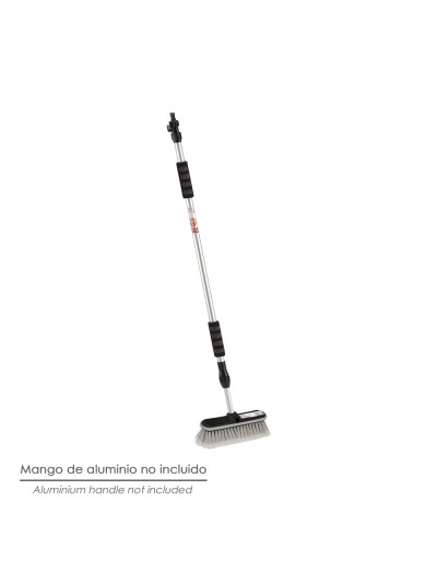 Cepillo Lavacoches Grande Extra Suave 28x9,5 cm. Protector De Goma. Limpieza De Coches, Camiones, Motos, Furgonetas
