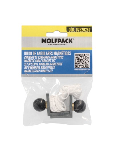 Juego Angulares Magneticos Para Reglas 40x40 mm. Nivel Pared, Nivelador Pared.
