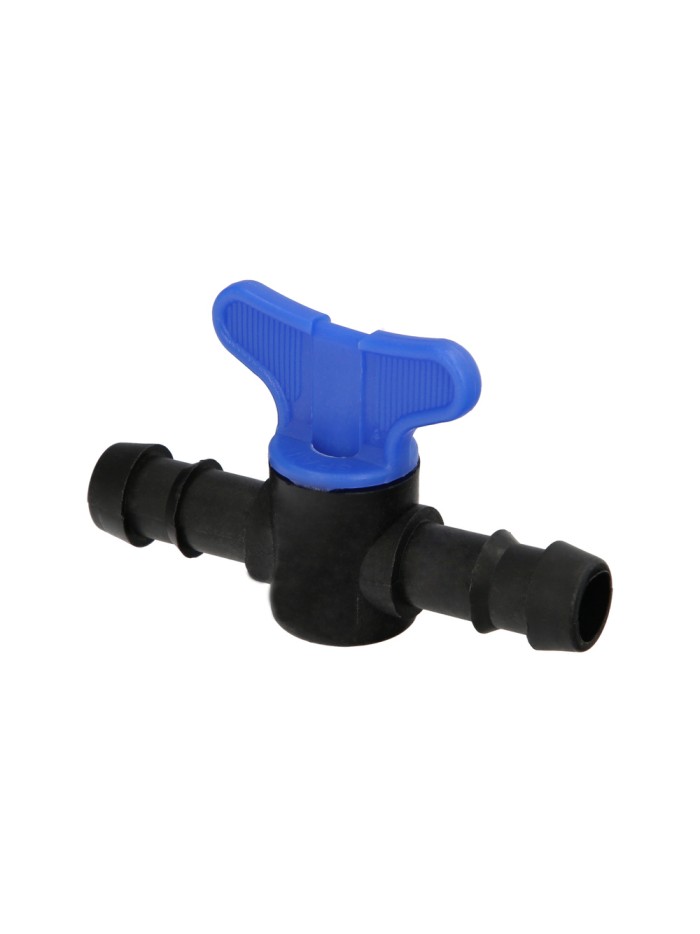 Llave De Paso Extra Para Tuberias Goteo Ø 16 mm. (Bolsa 50 Piezas) Riego Por Goteo, Microaspersión, Riego Por Nebulizacion