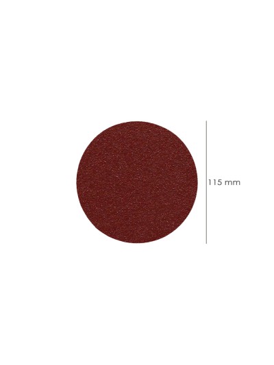 Lija Recambio Velcro Para Amoladora Ø 115 mm. Grano  40 (10 Piezas)