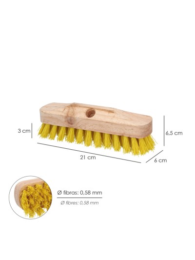 CEPILLO RAICES SIN MANGO  5x10