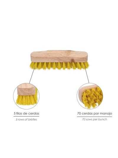 CEPILLO RAICES SIN MANGO  5x10