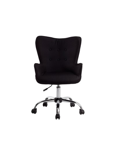 Silla q-connect escritorio mes sina base metalica alt max 960 anc 570 prof 620 ruedas premium color negro