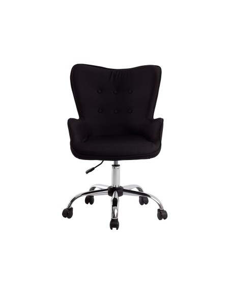Silla q-connect escritorio mes sina base metalica alt max 960 anc 570 prof 620 ruedas premium color negro