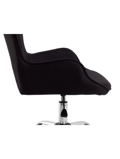 Silla q-connect escritorio mes sina base metalica alt max 960 anc 570 prof 620 ruedas premium color negro