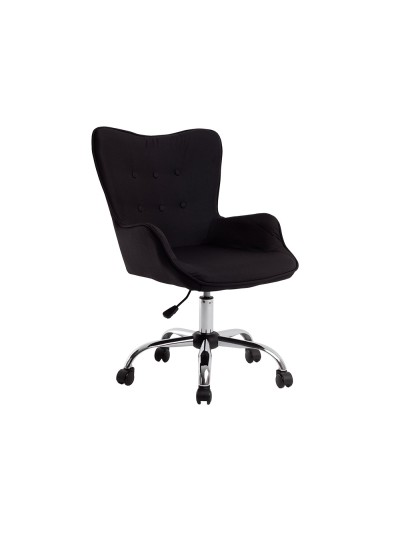 Silla q-connect escritorio mes sina base metalica alt max 960 anc 570 prof 620 ruedas premium color negro