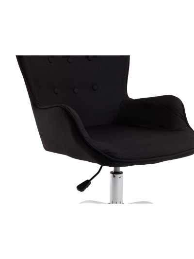 Silla q-connect escritorio mes sina base metalica alt max 960 anc 570 prof 620 ruedas premium color negro