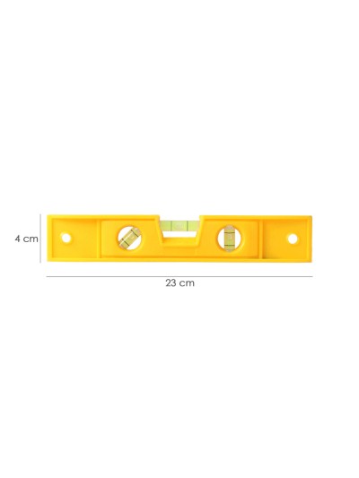 Nivel Burbuja Plastico, Base Magnetica 230 mm.