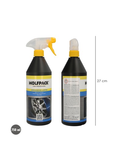Limpiador Llantas Coche 750 Ml. Limpia Llantas Coche, Con Tensioactivos Que No Dañan Las Llantas