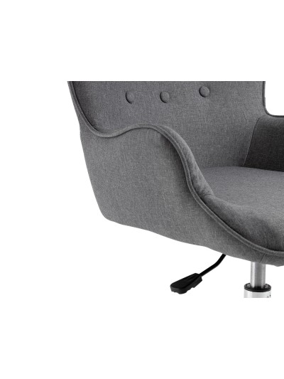 Silla q-connect escritorio mes sina base metalica alt max 960 anc 570 prof 620 ruedas premium color gris