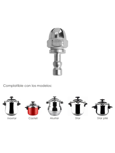 Chimenea Para Olla A Presión Modelo Magefesa Alustar / Castell / Inoxtar / Star / Star Plié. Recambio oficial
