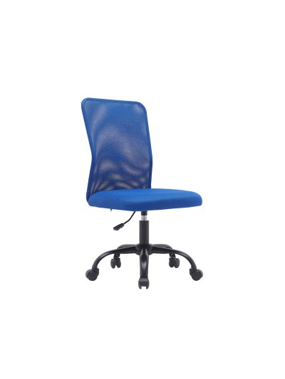 Silla q-connect oficina parma malla sin reposabrazos alt max 990 anc 480 prof 590 color azul