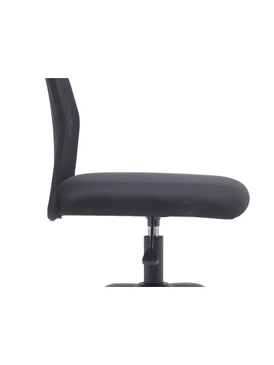 Silla q-connect oficina parma malla sin reposabrazos alt max 990 anc 480 prof 590 color negro