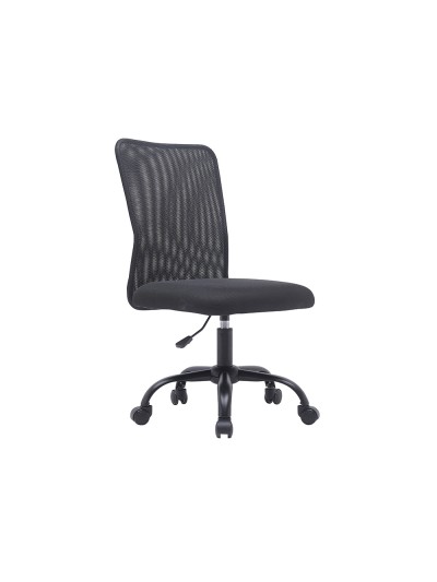Silla q-connect oficina parma malla sin reposabrazos alt max 990 anc 480 prof 590 color negro