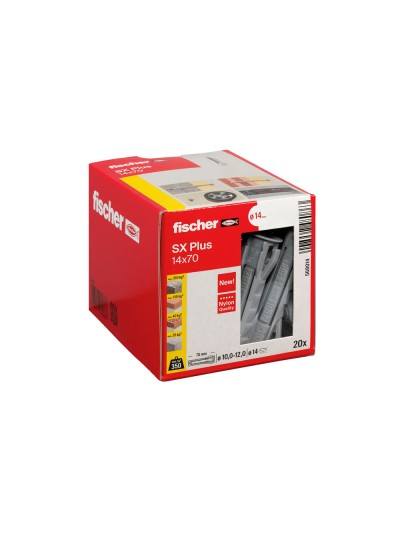 Taco Fischer Sx Plus Ø 14 x 70 mm. (Caja De 20 Piezas)