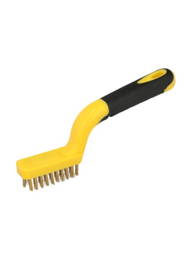 Cepillo Manual Acero Latonado Bujias | Cepillo De Puas | Cepillo Para Metales | Cepillo Abrasivo