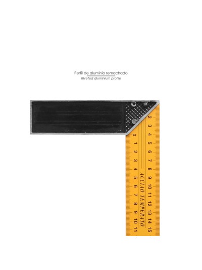 Escuadra Metalica 400 mm. Escuadra Carpintero, Escuadra Construcción,