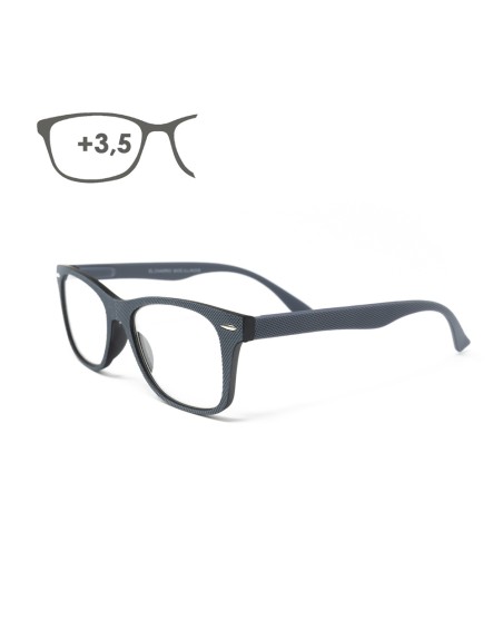 Gafas Lectura Illinois Gris Aumento +3,5 Gafas De Vista, Gafas De Aumento, Gafas Visión Borrosa