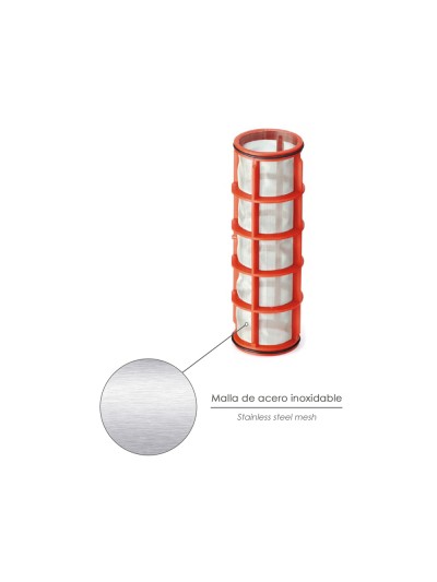Recambio Filtro Malla 1" Para Sistema De Goteo (100 Mesh) Riego Por Goteo, Microaspersión, Riego Por Nebulizacion
