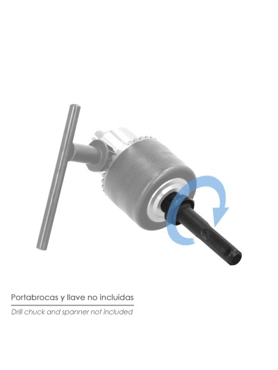 Adaptador Martillo SDS Plus A Portabrocas 1/2"  mm.