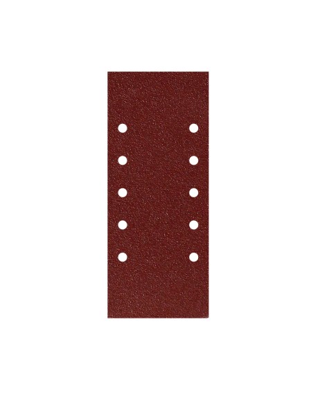 Lija Recambio Con Velcro 115x280 mm. con Agujeros Grano  180 (10 Piezas)