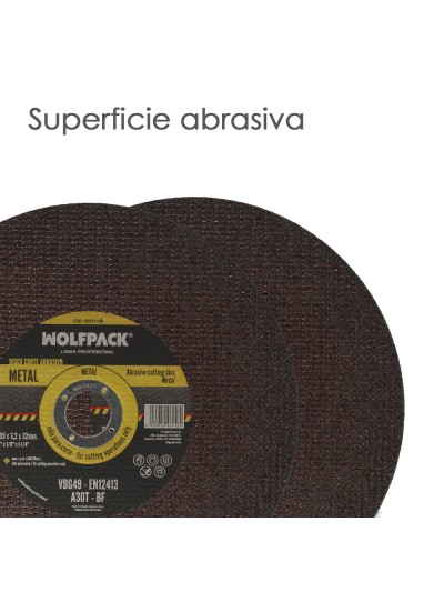 Disco Corte Abrasivo  Metal Ø 300 x Ø 32 mm. Espesor 3,2 mm. Disco Radial / Amoladora Universal Con Todas Las Amoladoras