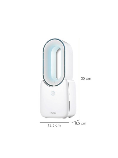 Ventilador Sobremesa Bateria Sin Palas