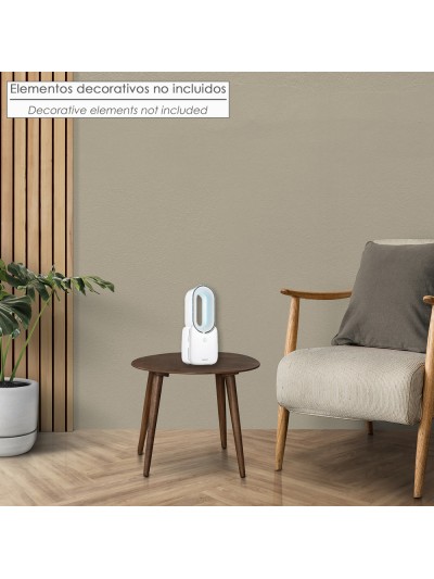 Ventilador Sobremesa Bateria Sin Palas