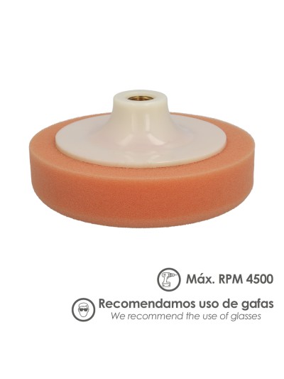 Disco Pulidor Esponja M-14  125mm.