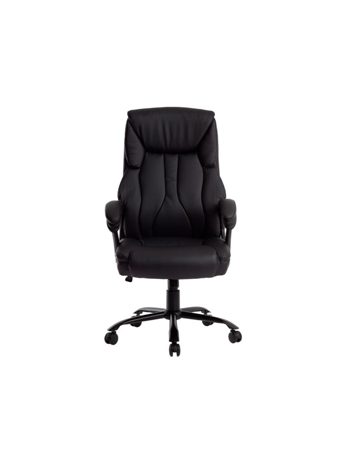 Silla q-connect direccion bolz ano simil piel base metalica alt max 1260 anc 650 prof 730 mm ruedas premium color negro Silla q-connect direccion bolz ano simil piel base metalica alt max 1260 anc 650 prof 730 mm ruedas premium color negro