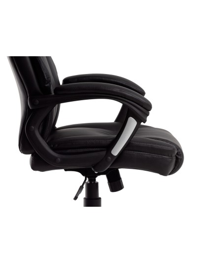 Silla q-connect direccion bolz ano simil piel base metalica alt max 1260 anc 650 prof 730 mm ruedas premium color negro