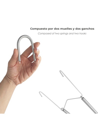 Cuelgaplatos Muelle Para platos de Ø 29 a 32 cm.