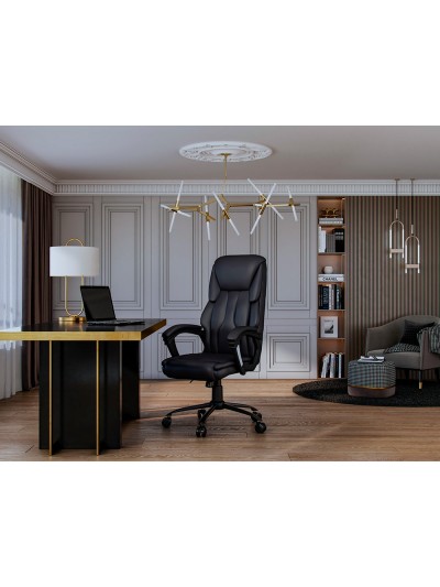 Silla q-connect direccion bolz ano simil piel base metalica alt max 1260 anc 650 prof 730 mm ruedas premium color negro