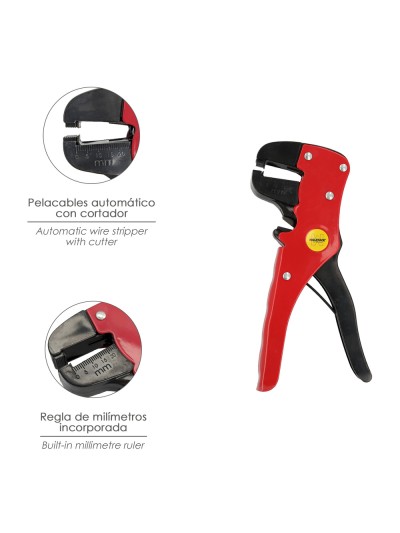 Pinza Pelacables Cortacables 0,2-0,6 Mm